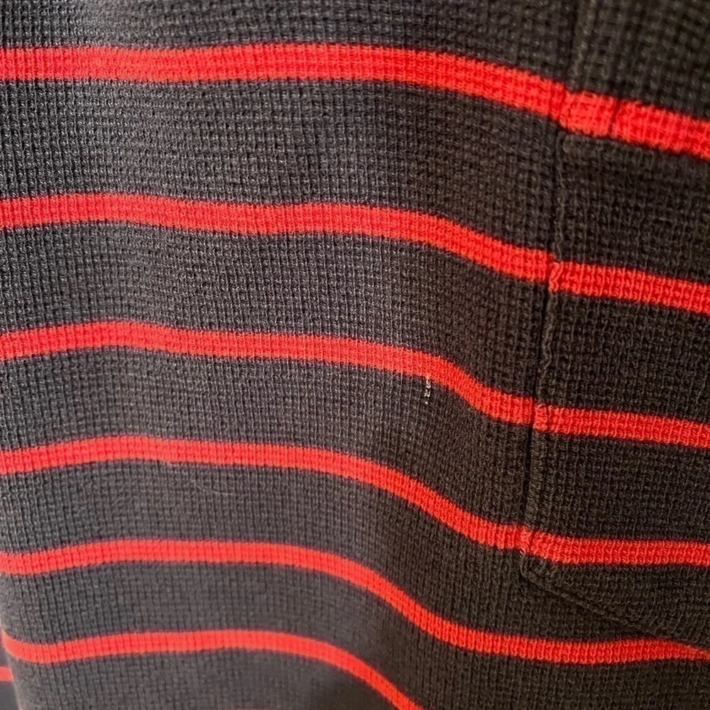 Polo Ralph Lauren Mens Red/Blue Stripe Polo Sz XL